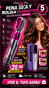 GlamStyler Pro(Cepillo 5 en 1 + Serum de regalo)
